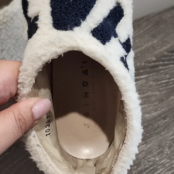 Joshua Sanders What Ever Fuzzy Zipper Back Sneaker Booties - Picture 6 of 8